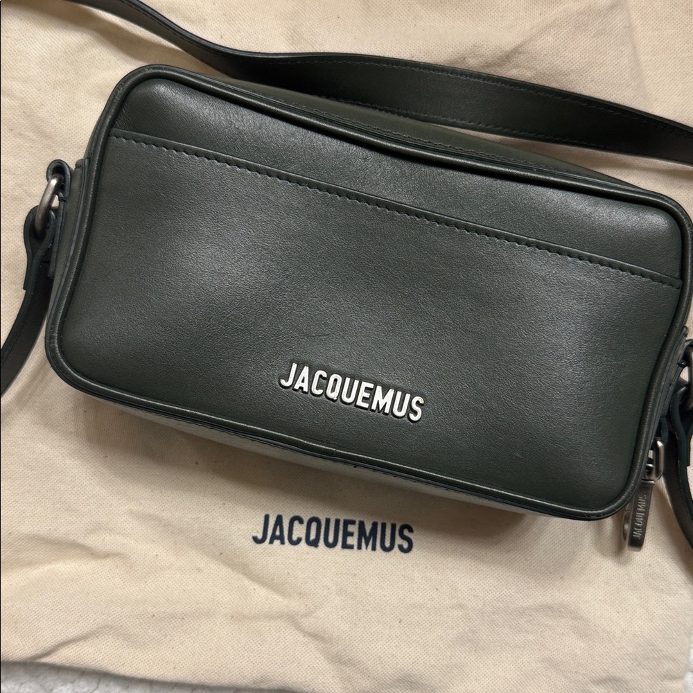 Authentic Jacquemus Dark Green Bag